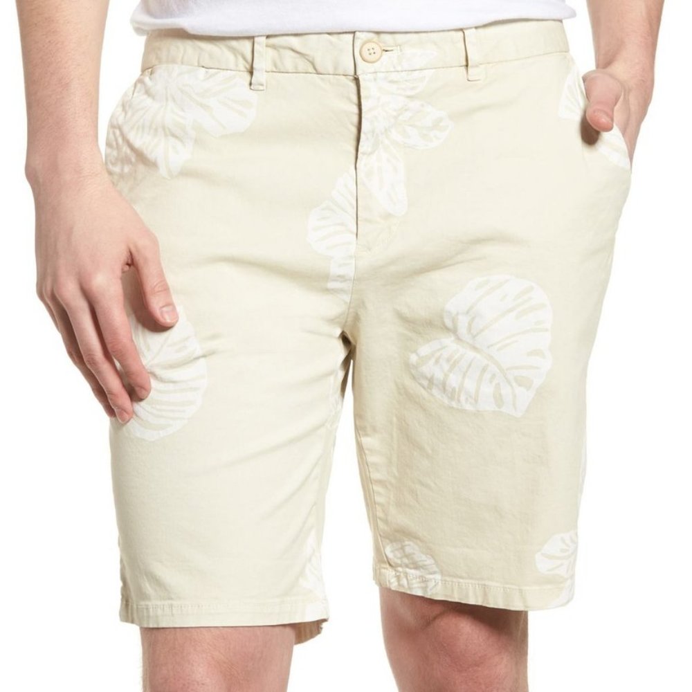 Scotch & Soda Classic Chino Beige Shorts Size 32